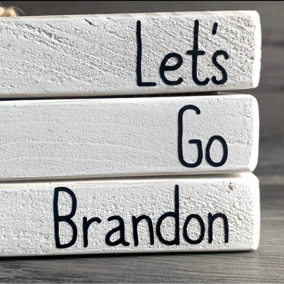 Let’s Go Brandon Mini Book Stack - Picture 2 of 3